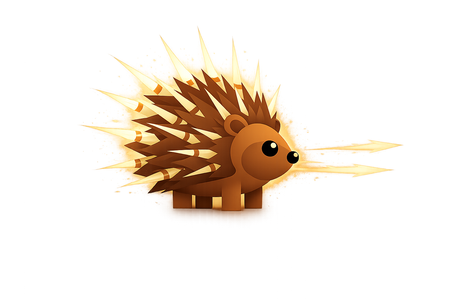 Quillstorm — a heroic porcupine